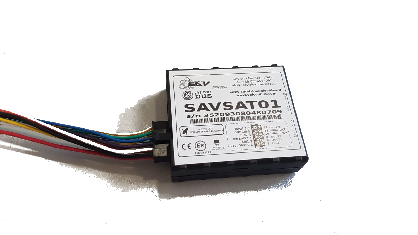 Dispositivo satellitare SAVSAT01