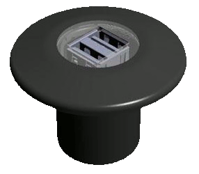 Presa USB installata